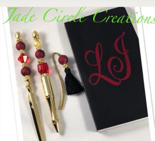 Beaded Gift Set - Red Gold