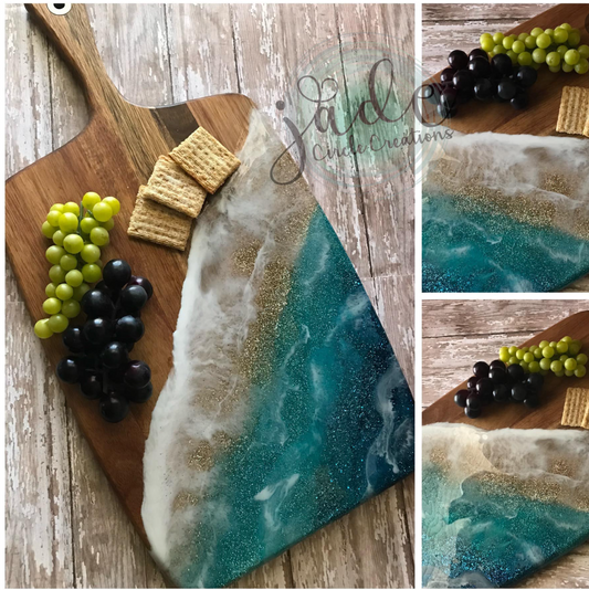 Embellished Chacuterie Board - Beach