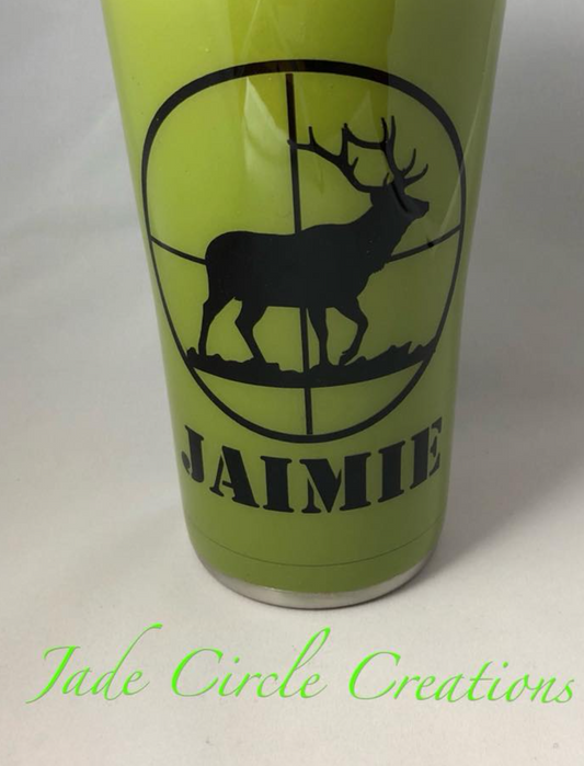 Non-Glitter Tumbler - Hunter