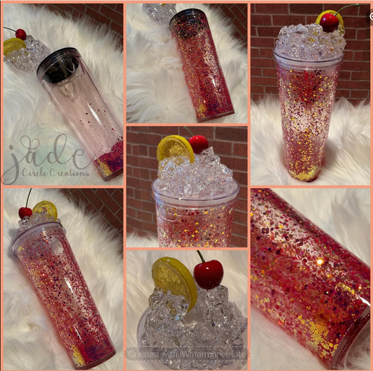 Tumbler - Snowglobe Acrylic